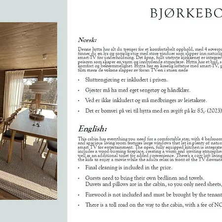 Ferienhaus Bjorkebo In Al - In Hiking And Skiing Area Ål